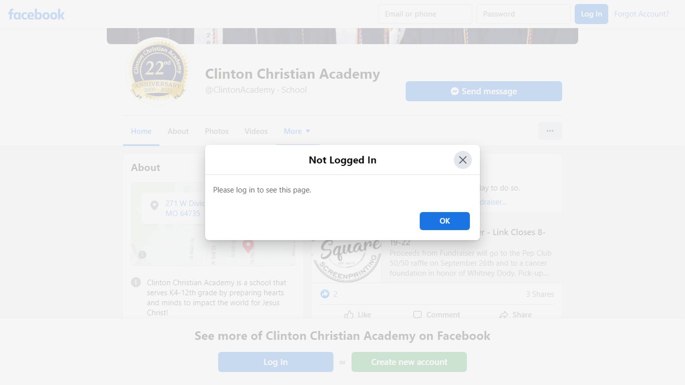 Clinton Christian Academy - Home - facebook.com